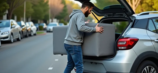 Comment transporter un canapé facilement : astuces et conseils pour le faire entrer dans votre voiture